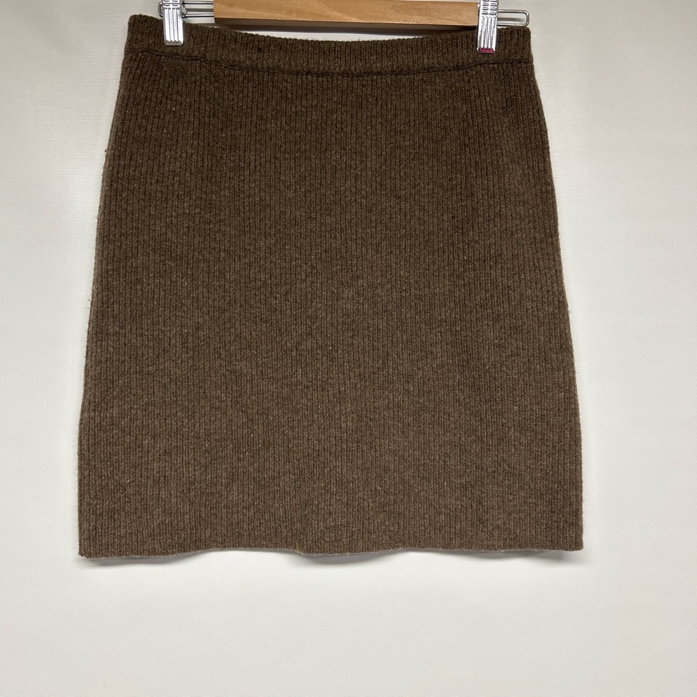 Moda International Brown Pencil Skirt